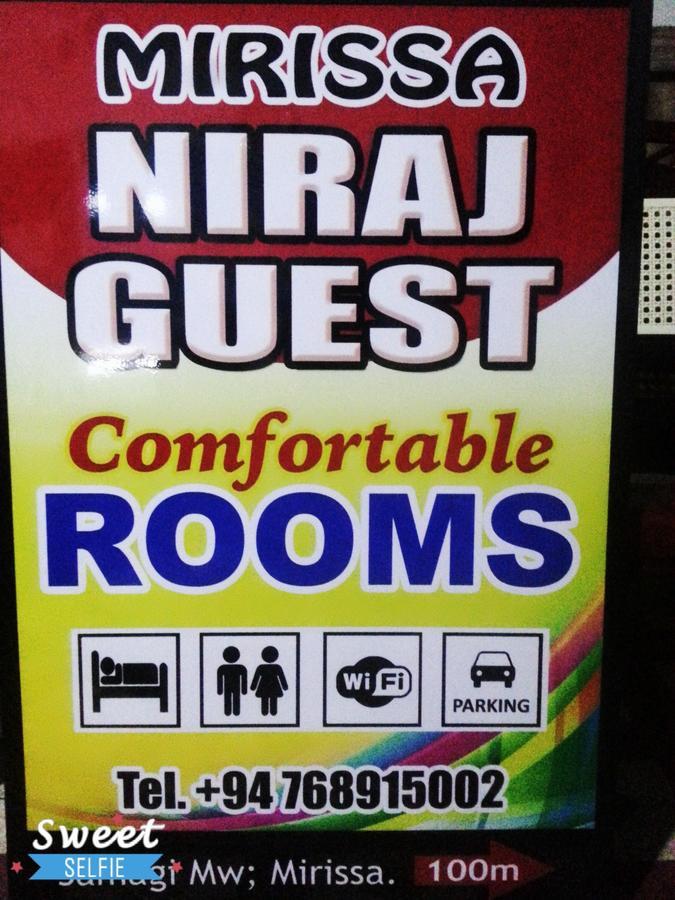 Mirissa Niraj Guest Exterior foto